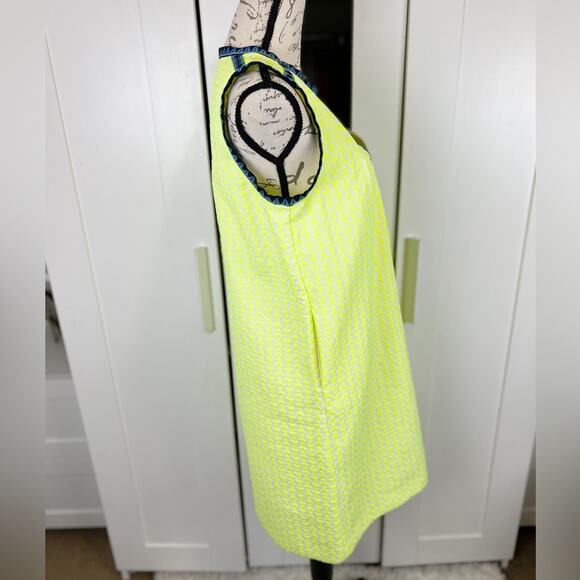 J.Crew Tall Arrow Print Shift Dress Size 2 - Picture 9 of 14